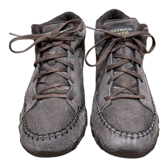 Women’s Skechers Bikers Totem Pole Chuka Boots - Picture 3 of 8